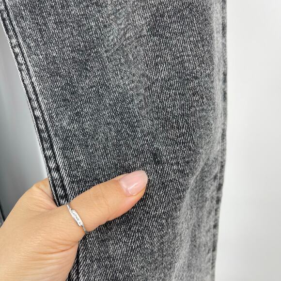 Anine Bing | Lara Jean Charcoal High Rise Ankle Flare 27 - Picture 10 of 13